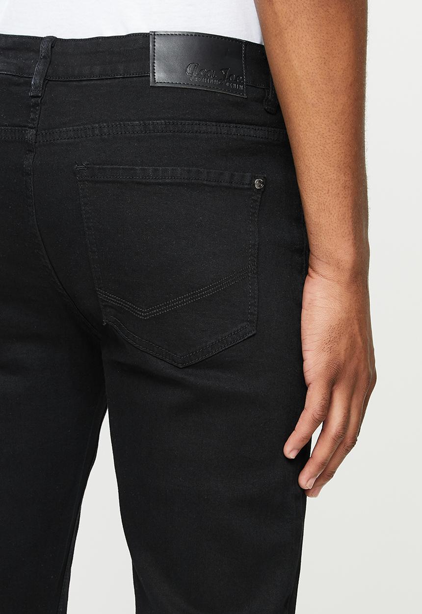 Aca Joe - Aca joe skinny fit denim jeans - black