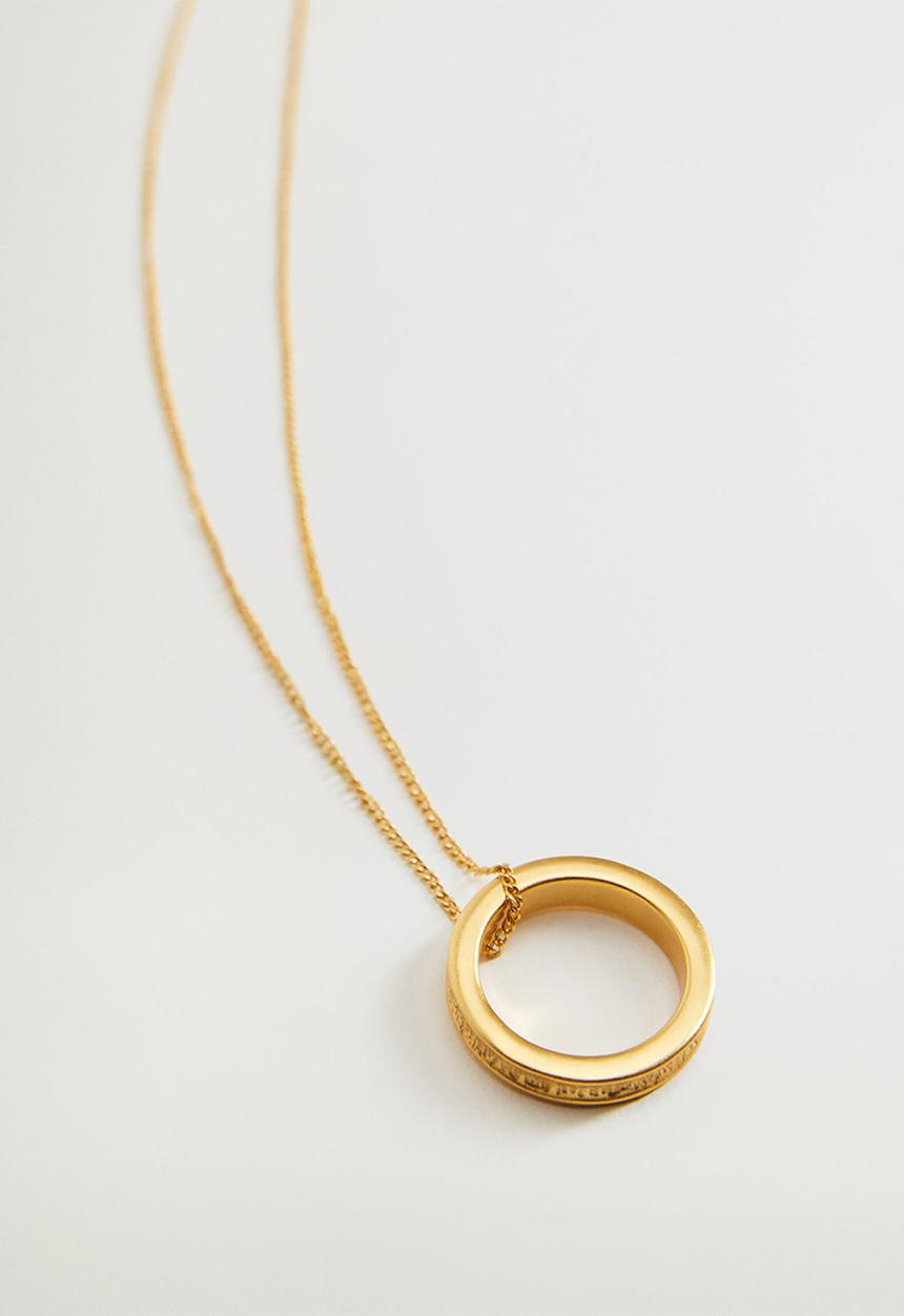 MANGO - Booper necklace - gold