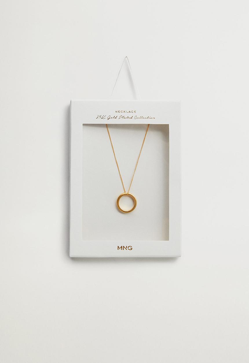 MANGO - Booper necklace - gold