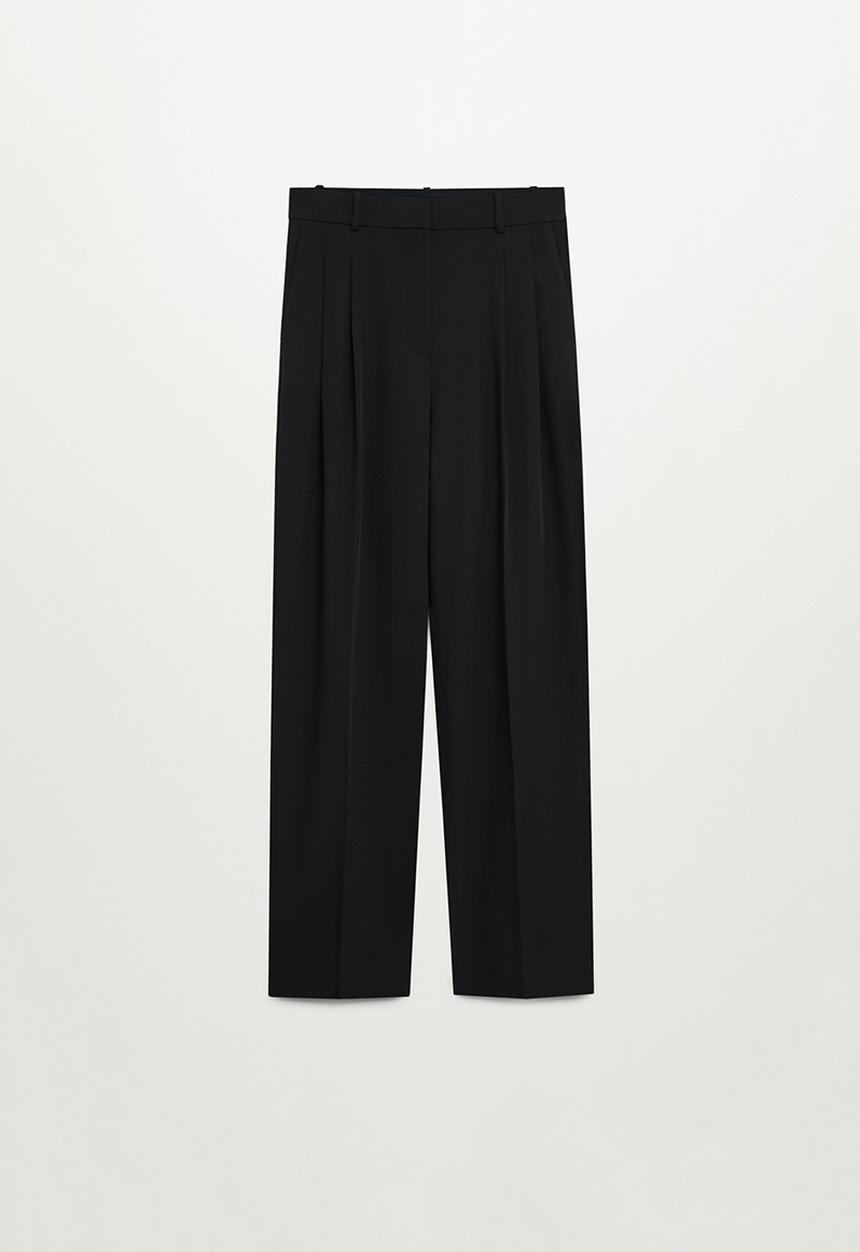 MANGO - Trousers isabel - black