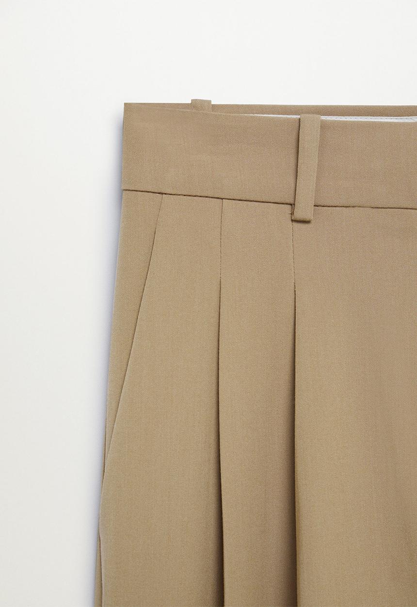 MANGO - Trousers isabel - beige