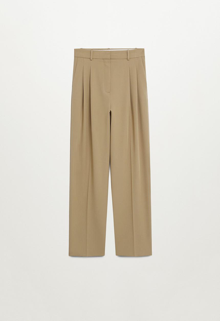 MANGO - Trousers isabel - beige