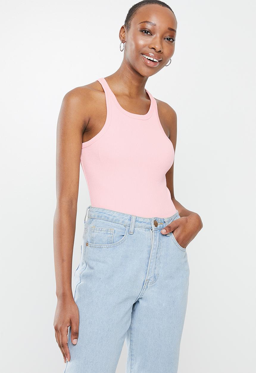Cotton On - The turn back tank - sugar pink