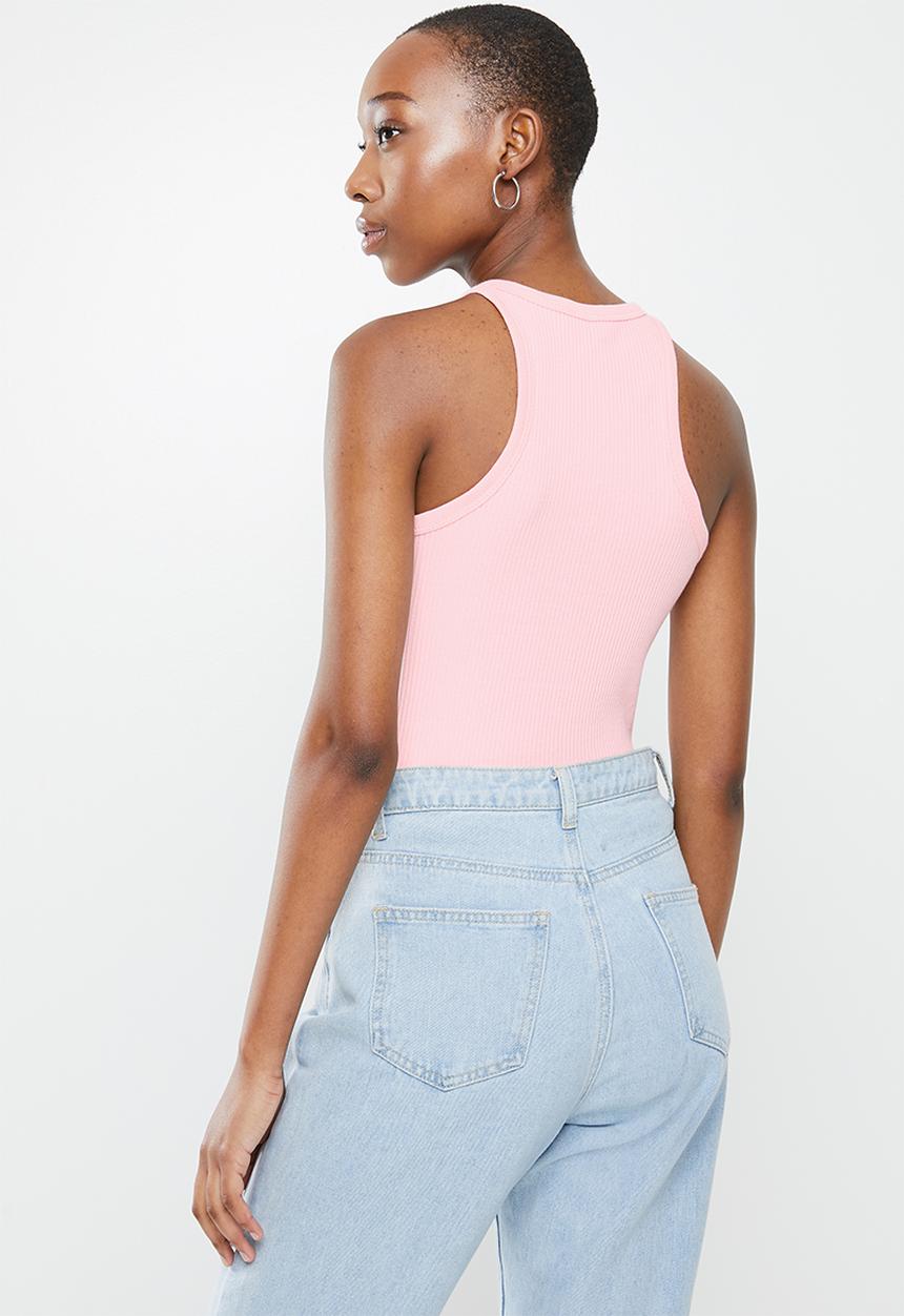 Cotton On - The turn back tank - sugar pink