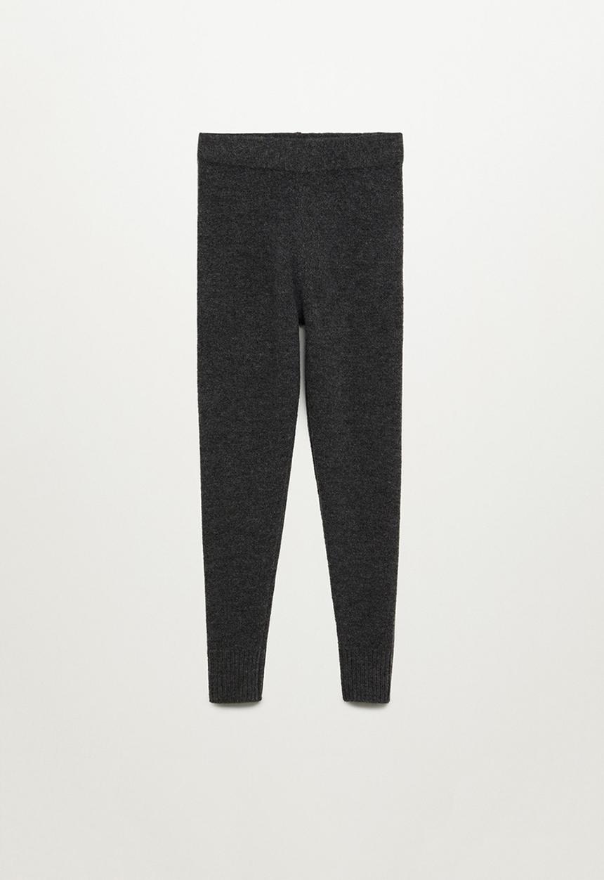 MANGO - Trousers taldora - dark grey
