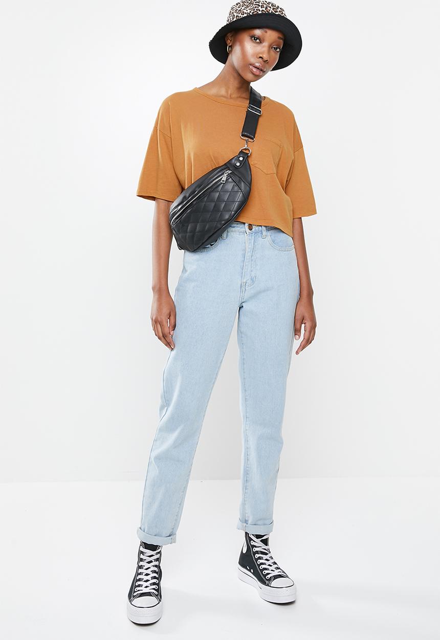 Cotton On - The slouch pocket tee - rust