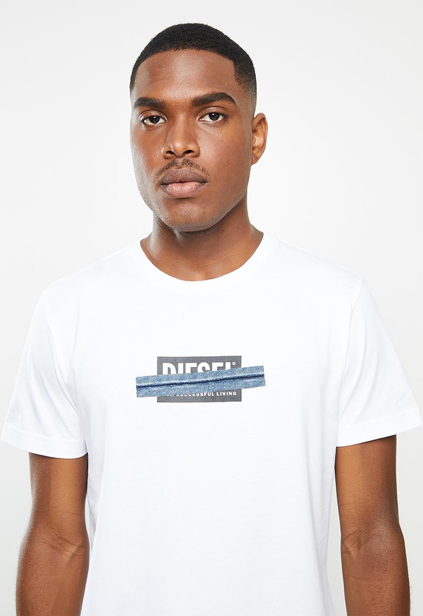 Diesel  - T-diegos-x40 T-shirt - white