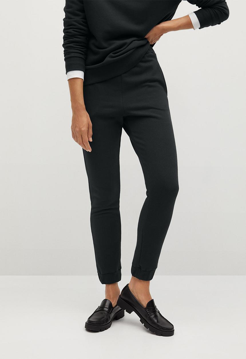MANGO - Trousers rivi-a - dark grey
