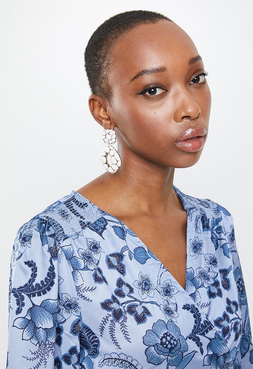 Glamorous - Rita top - blue