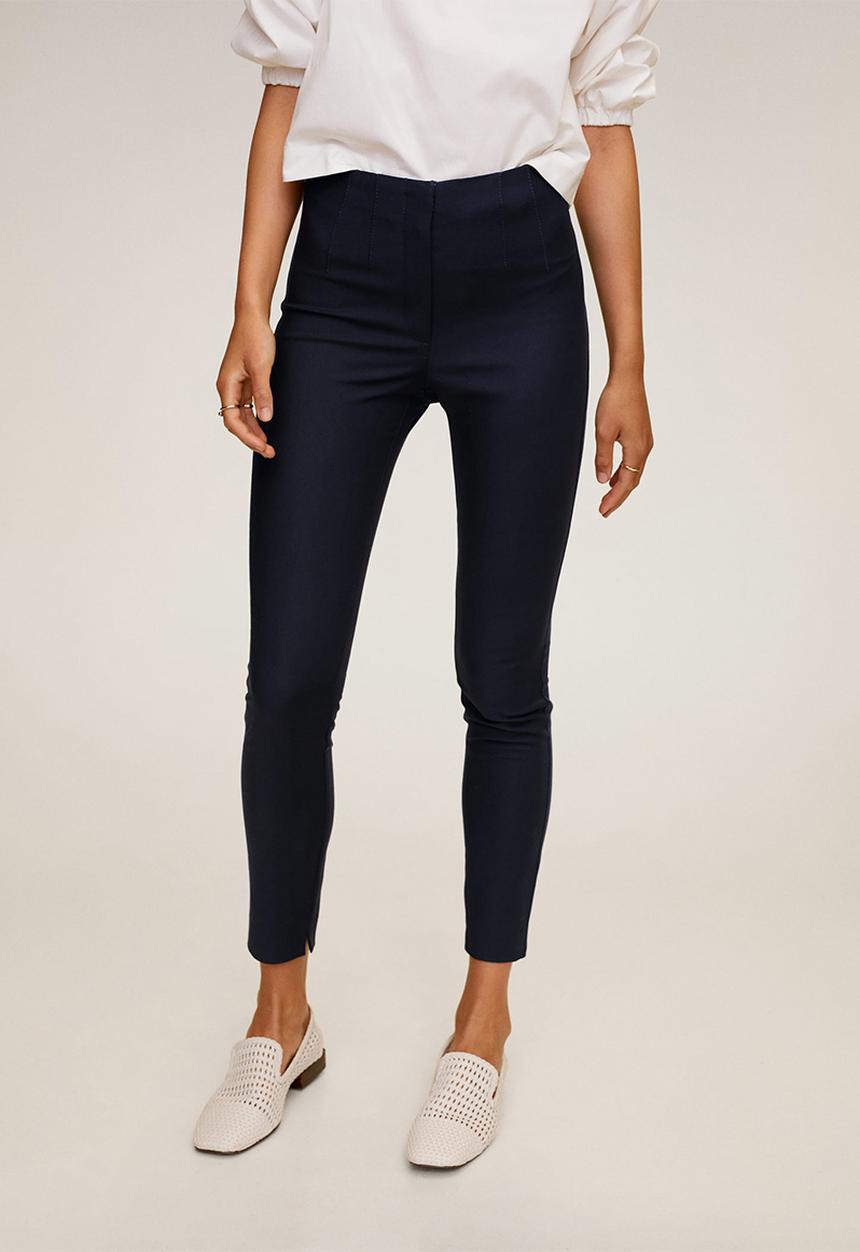 MANGO - Trousers avanti - navy