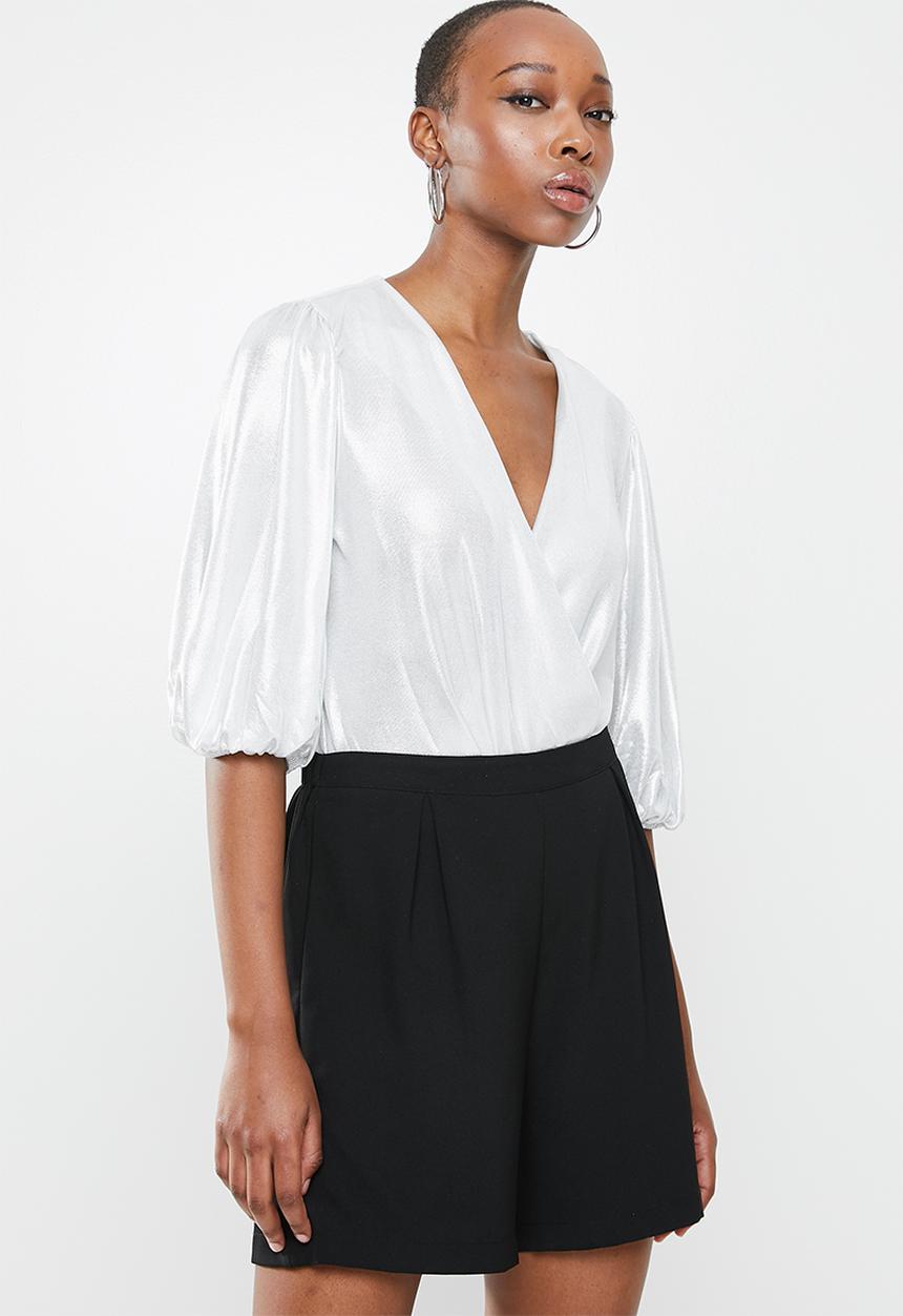 Glamorous - Serina bodysuit - silver 