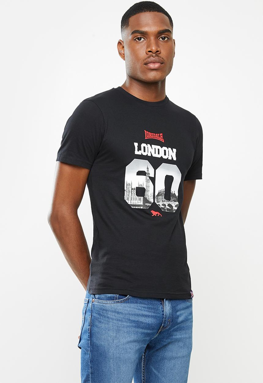 Lonsdale - London 60's crew neck tee - black