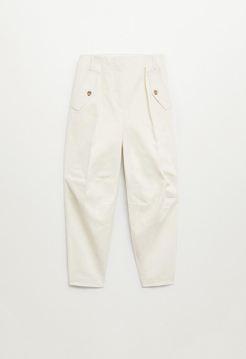 MANGO - Trousers moon - neutral