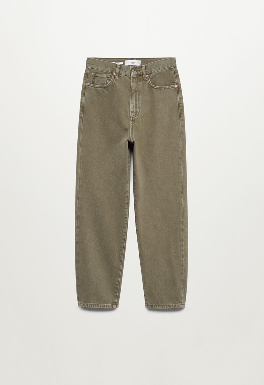 MANGO - Jeans veronica - khaki