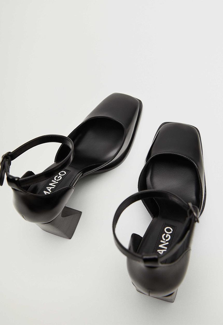MANGO - Dunas heel - black
