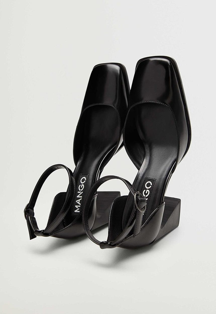MANGO - Dunas heel - black