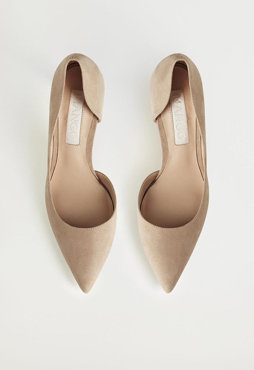 MANGO - Audrey court - beige 