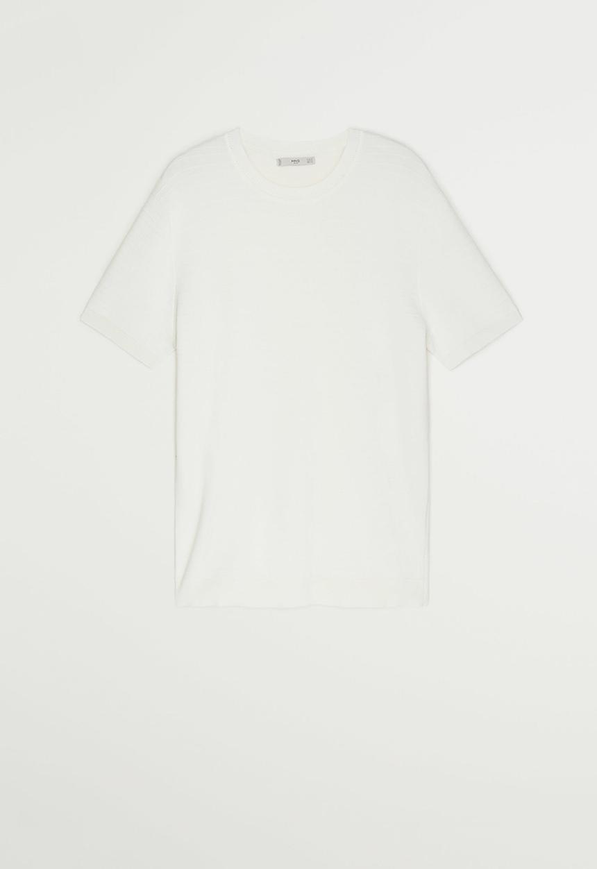 MANGO - Blanca polo shirt - white
