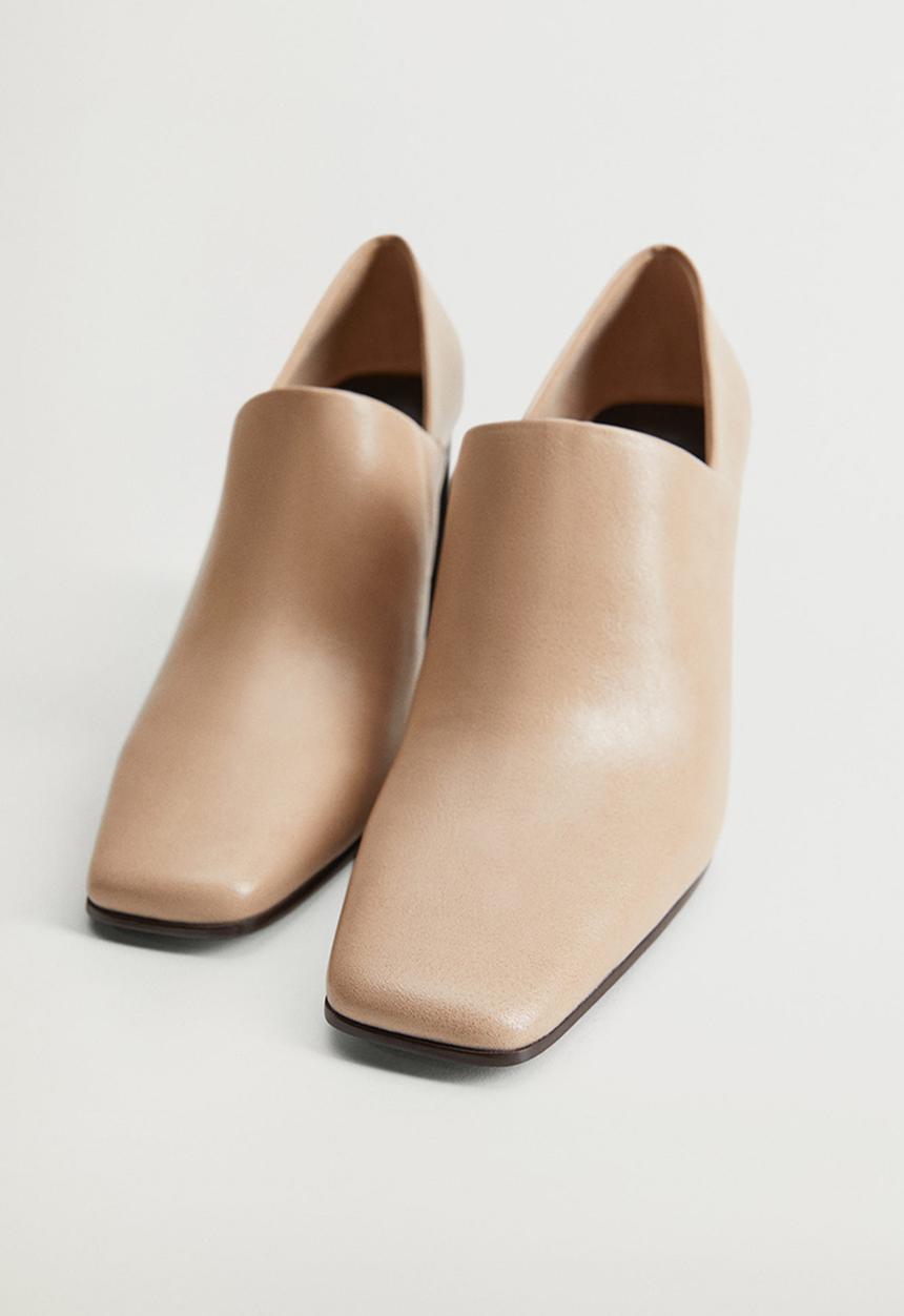 MANGO - Daft heel - light beige