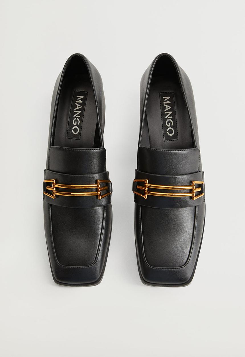 MANGO - Antique heel - black