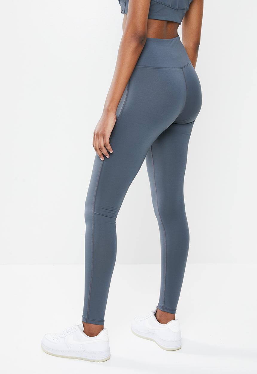Missguided - Corset detail leggings - dark grey