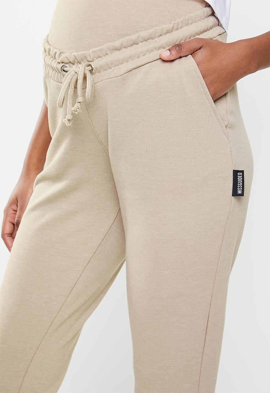 Missguided - Maternity 90's joggers - neutral 