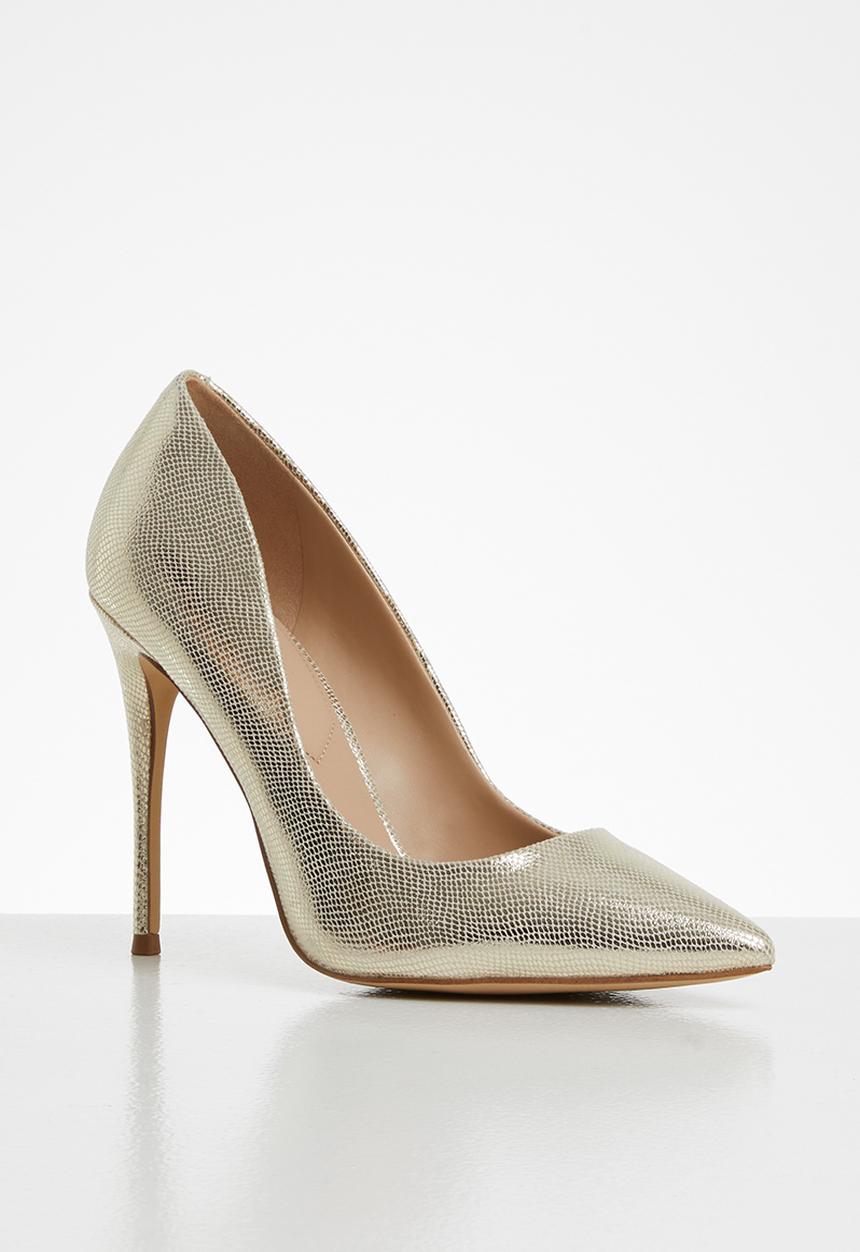 ALDO - Stessy_9 leather court - gold