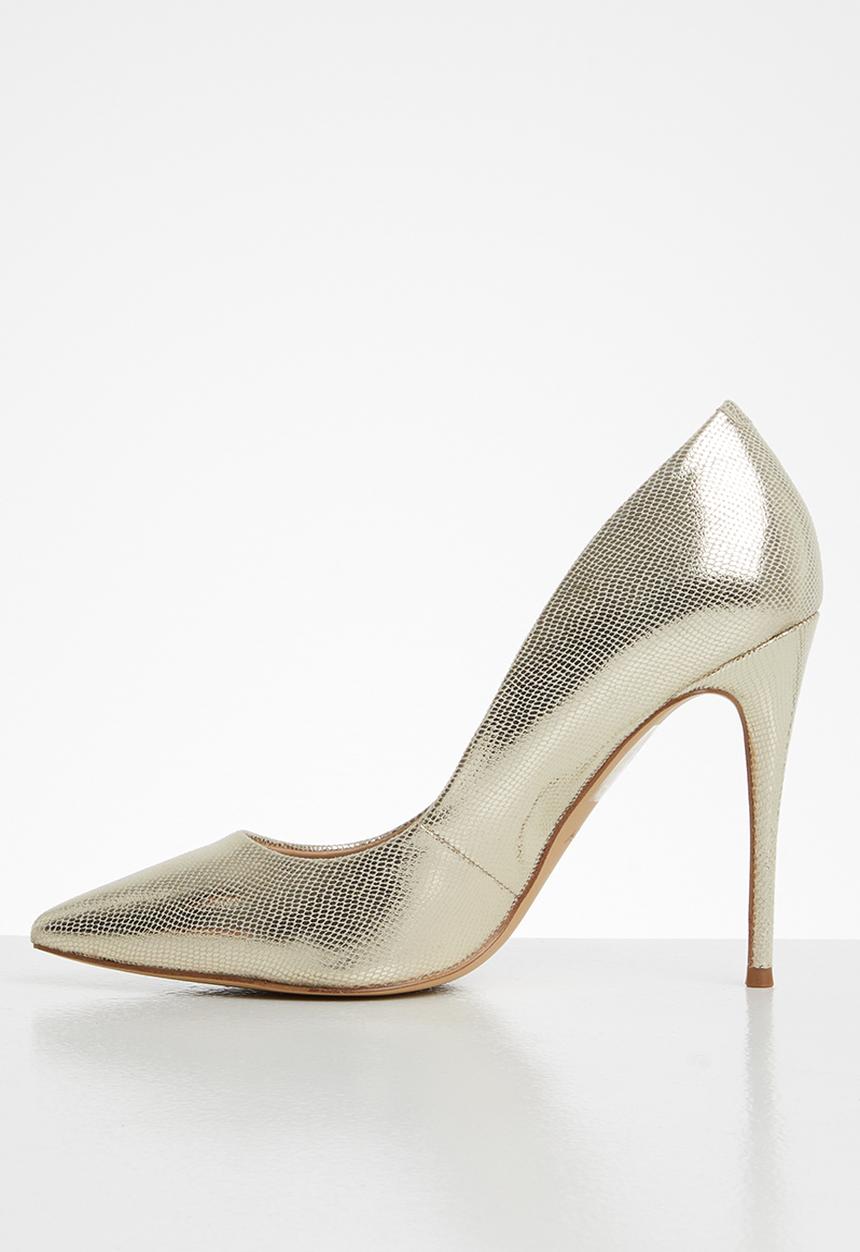 ALDO - Stessy_9 leather court - gold