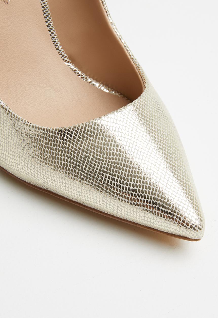 ALDO - Stessy_9 leather court - gold