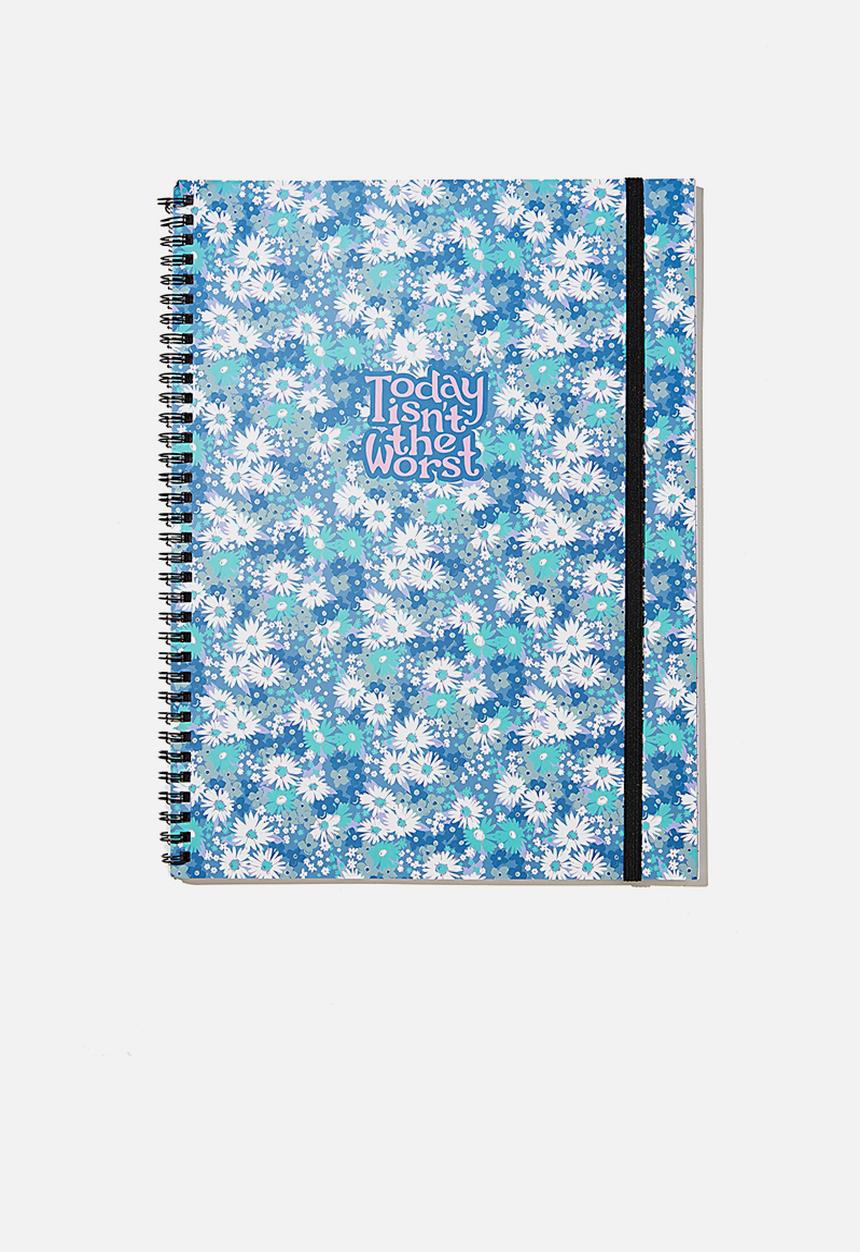 Typo - A4 spinout notebook recycled - nlue