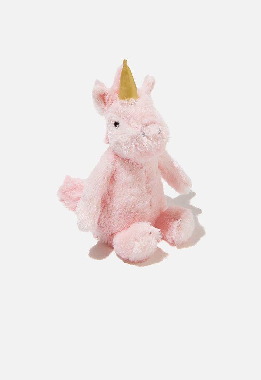 Cotton On - Baby snuggle toy - pink