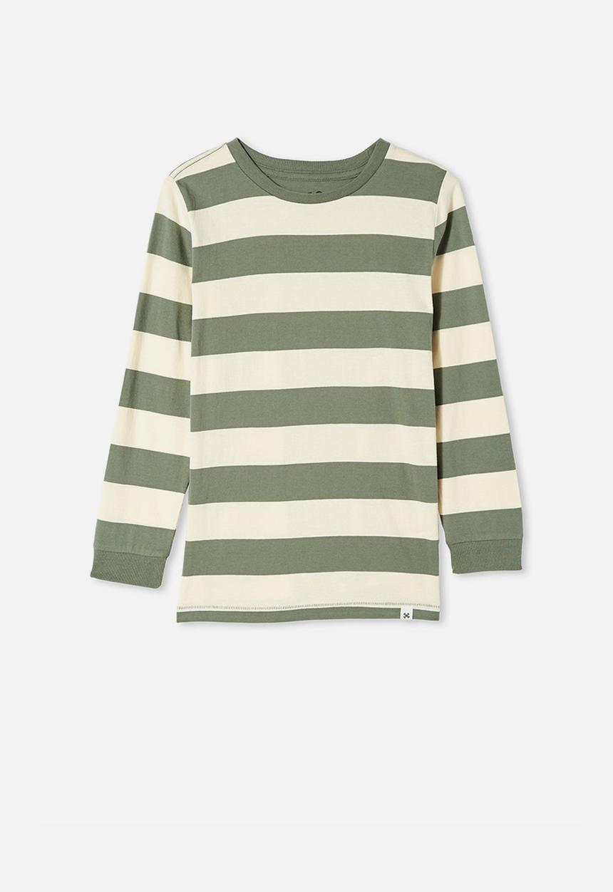 Cotton On - Core long sleeve tee - green 