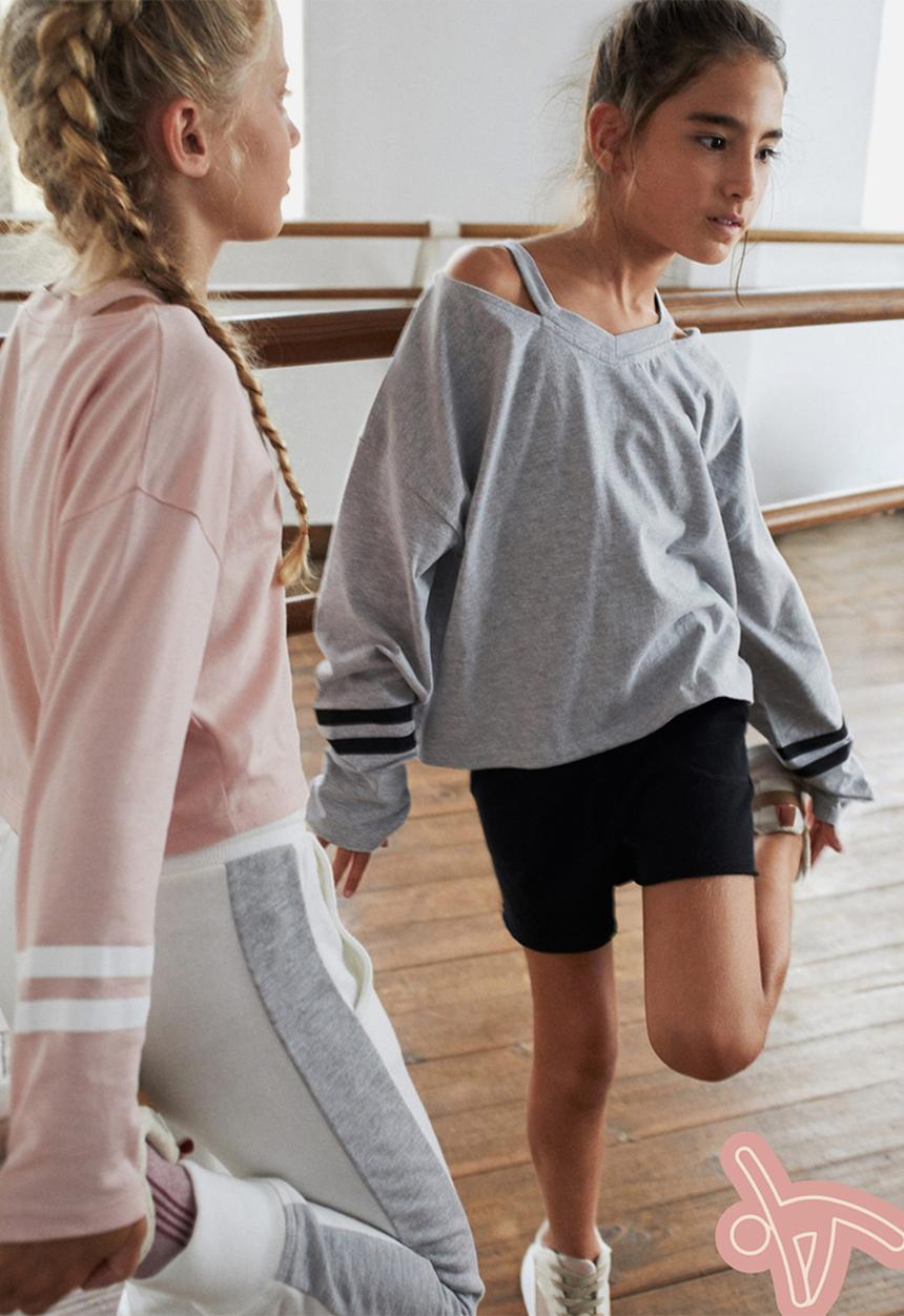 MANGO - Clap long sleeve tee - pink