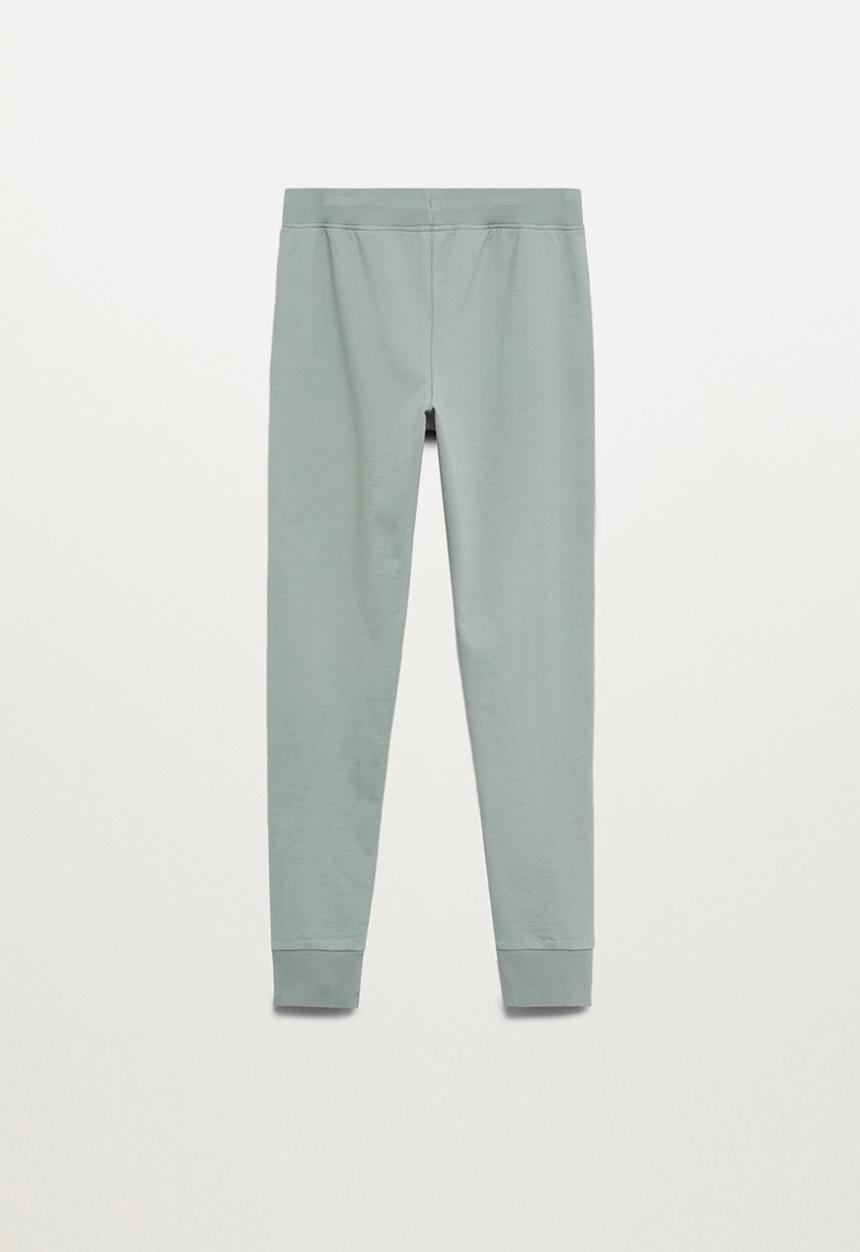 MANGO - Mariona trousers - green