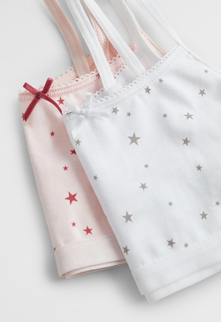 MANGO - Stars 2 pack bras - multi