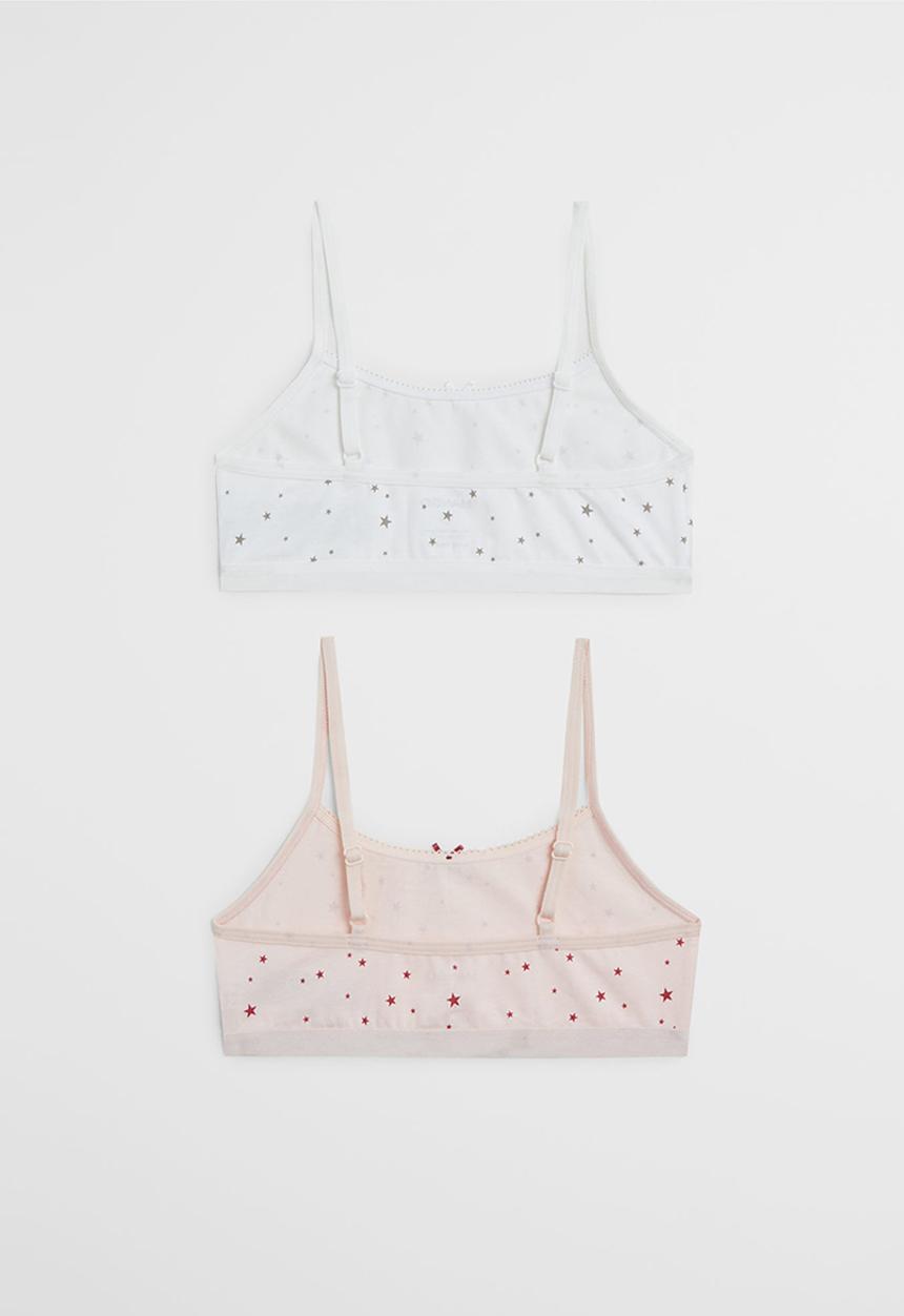 MANGO - Stars 2 pack bras - multi