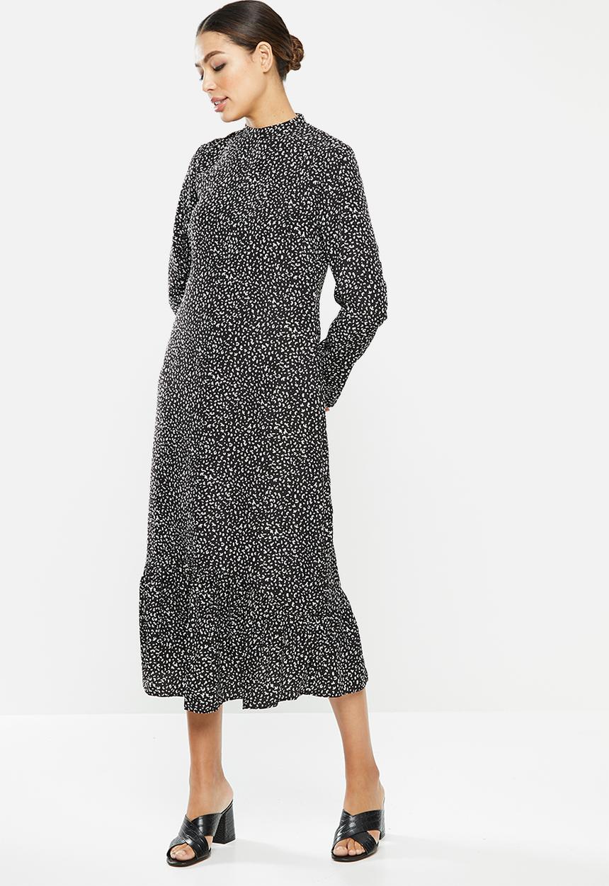 Glamorous - Squiggle dress - black & white 