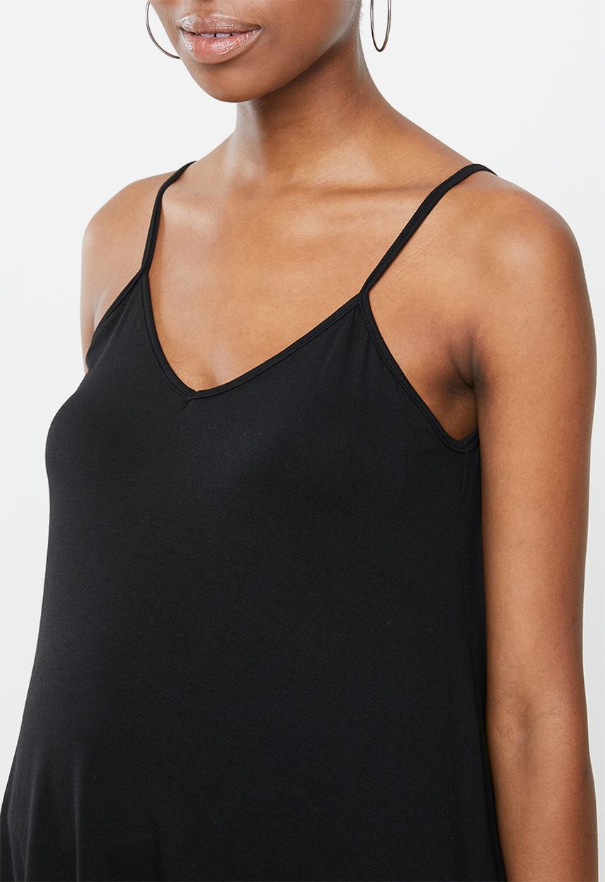 Superbalist - Maternity Fitting swing cami - black