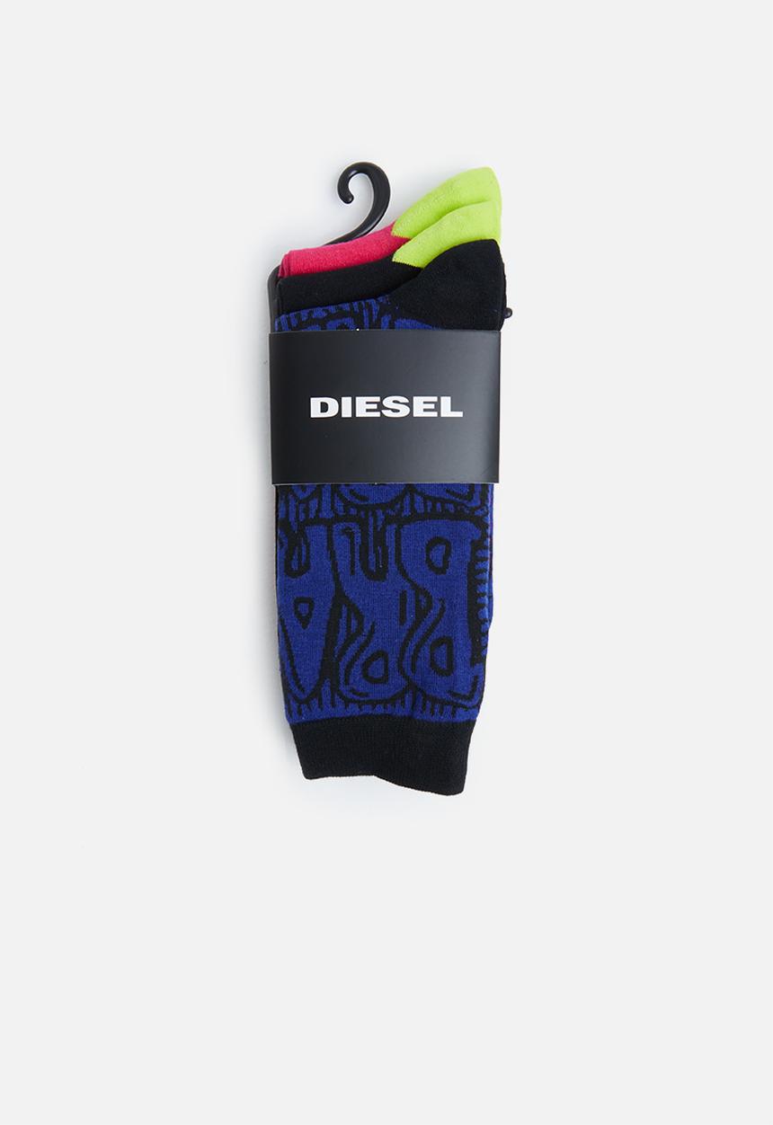 Diesel  - Skm-hermine-threepack socks - multi