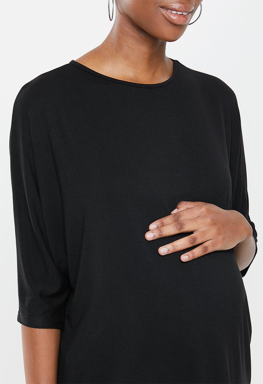 Superbalist - Maternity dolman sleeve tee - black