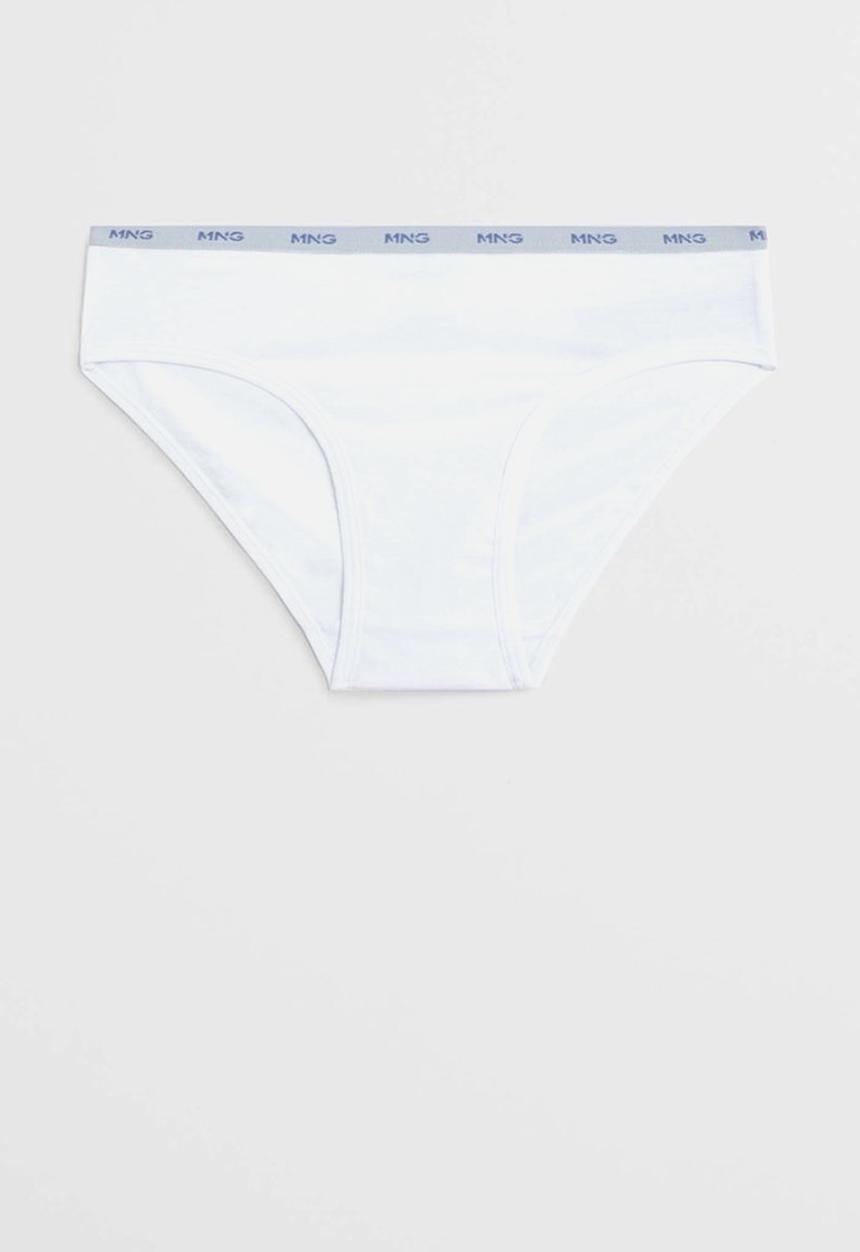 MANGO - Loganb 2 pack briefs - pink & white 