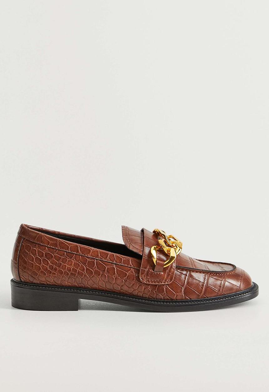 MANGO - Roy loafer - brown