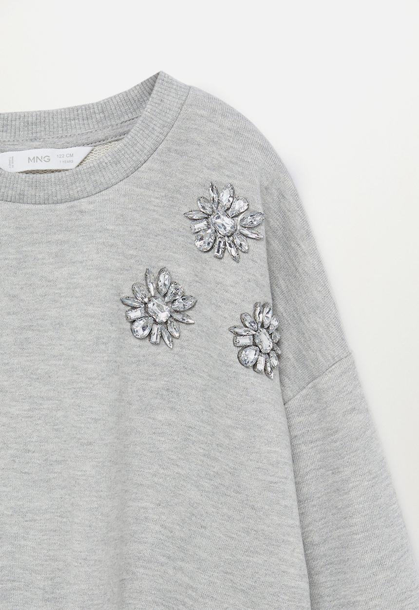 MANGO - Joya sweatshirt - grey