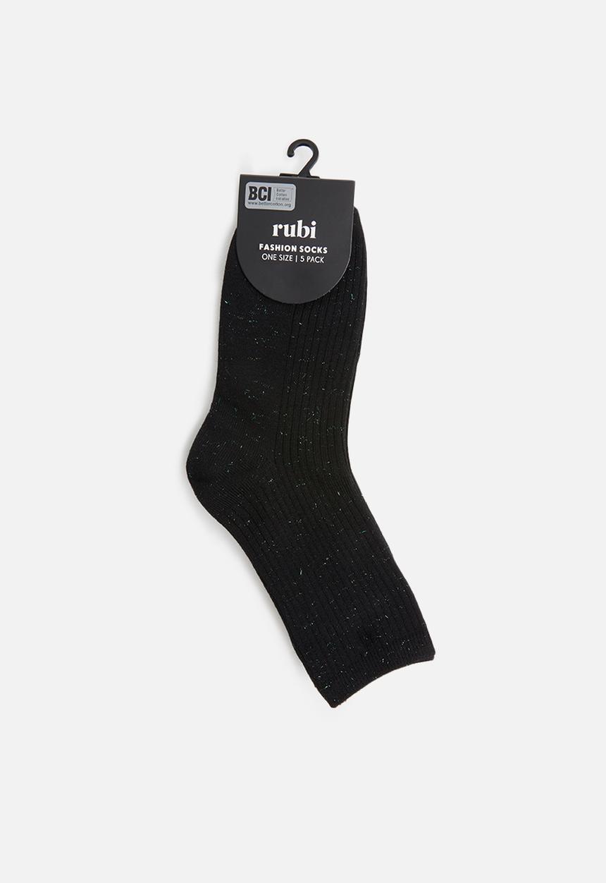 Cotton On - 5Pack sparkle sock - multi