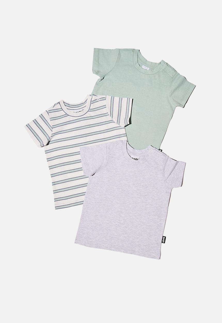 Cotton On - 3 Pack Jamie short sleeve tee - multi