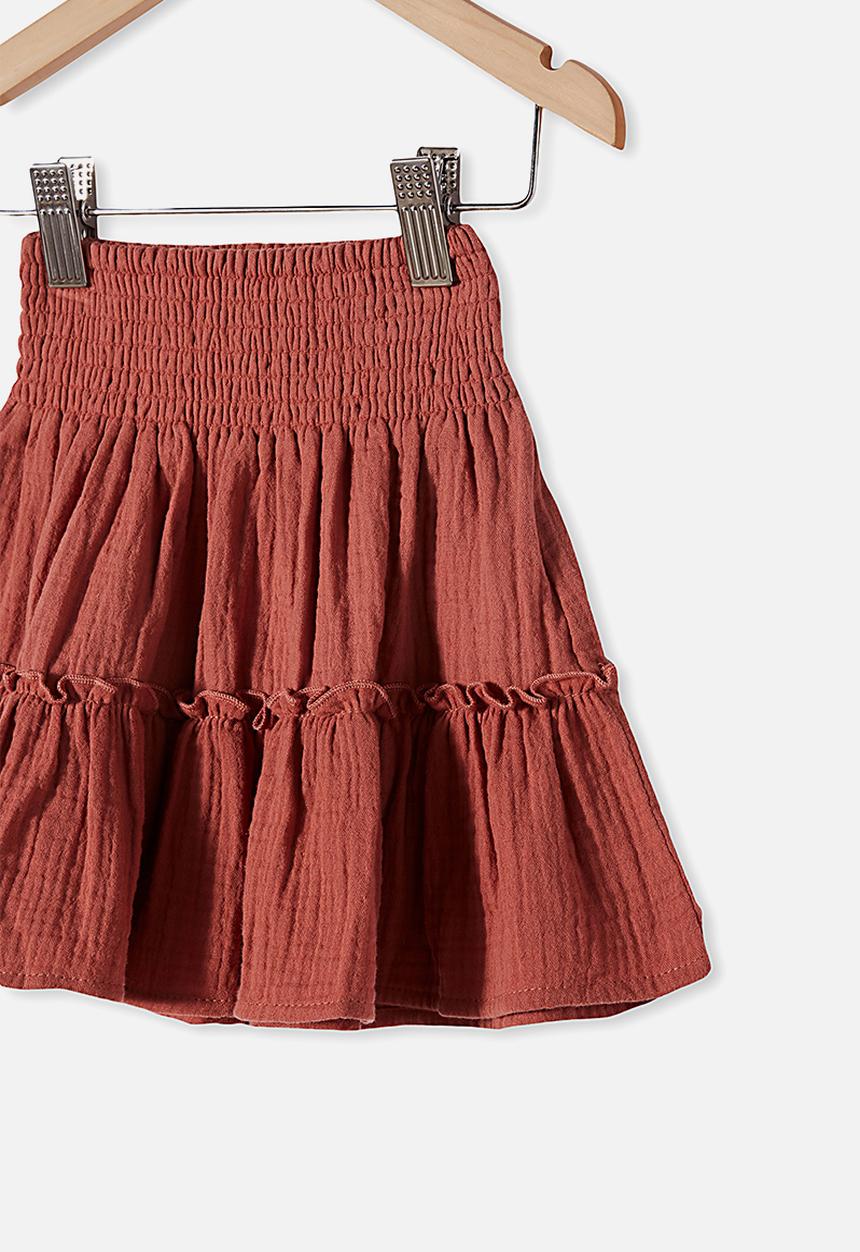 Cotton On - Luisa skirt - rust 