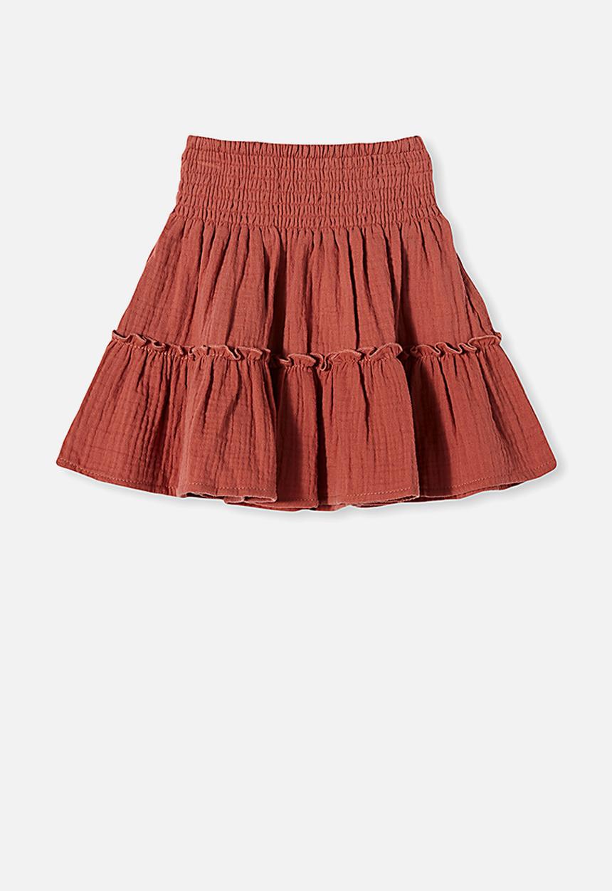 Cotton On - Luisa skirt - rust 