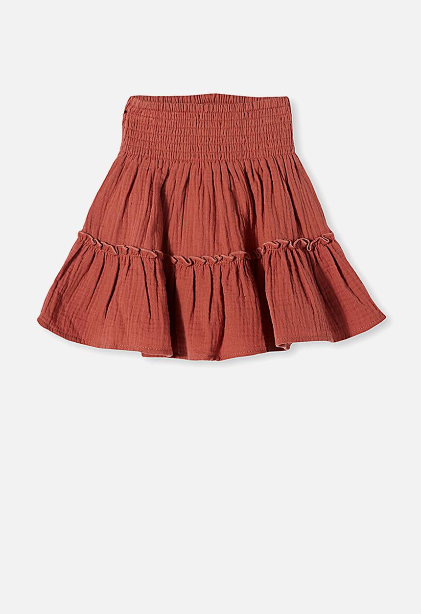 Cotton On - Luisa skirt - rust 