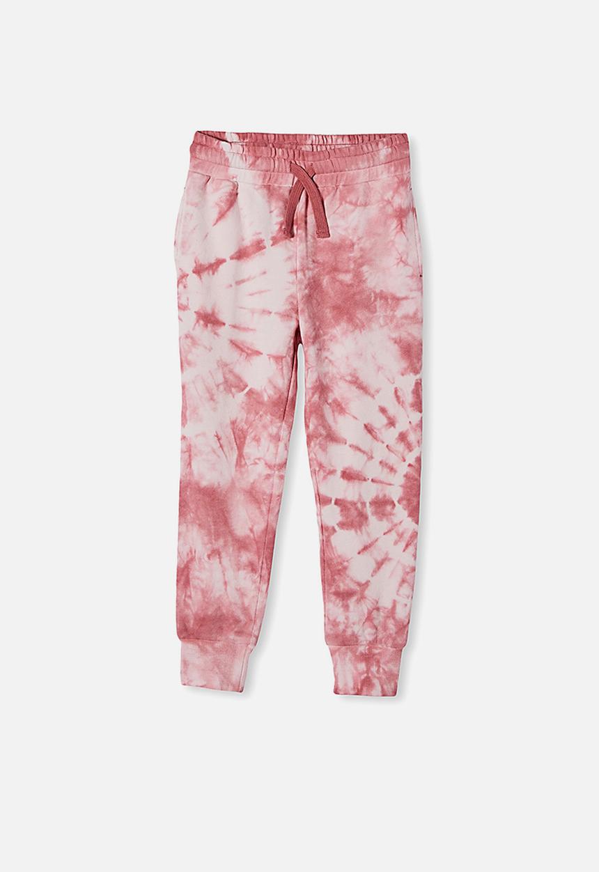 Cotton On - Corey trackpant - red