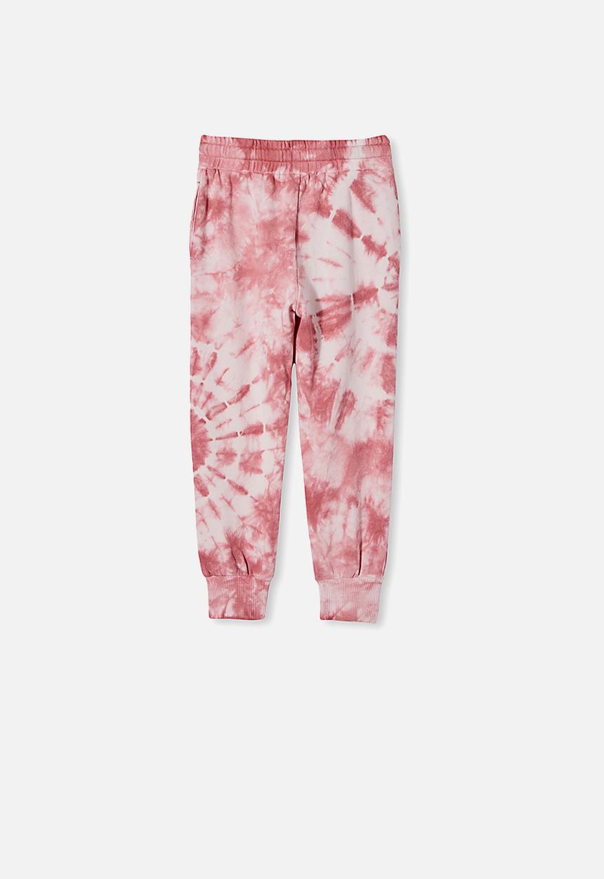 Cotton On - Corey trackpant - red